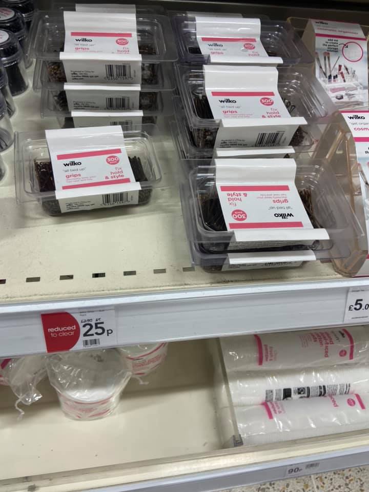 Wilko beauty sale