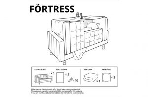 ikea instructions forts lockdown