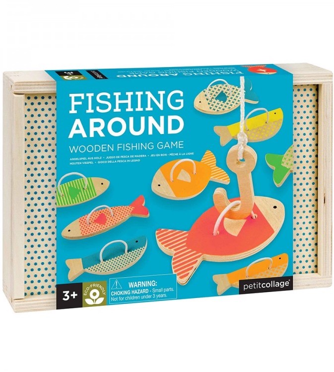 Fishing Around Wooden Fishing Game