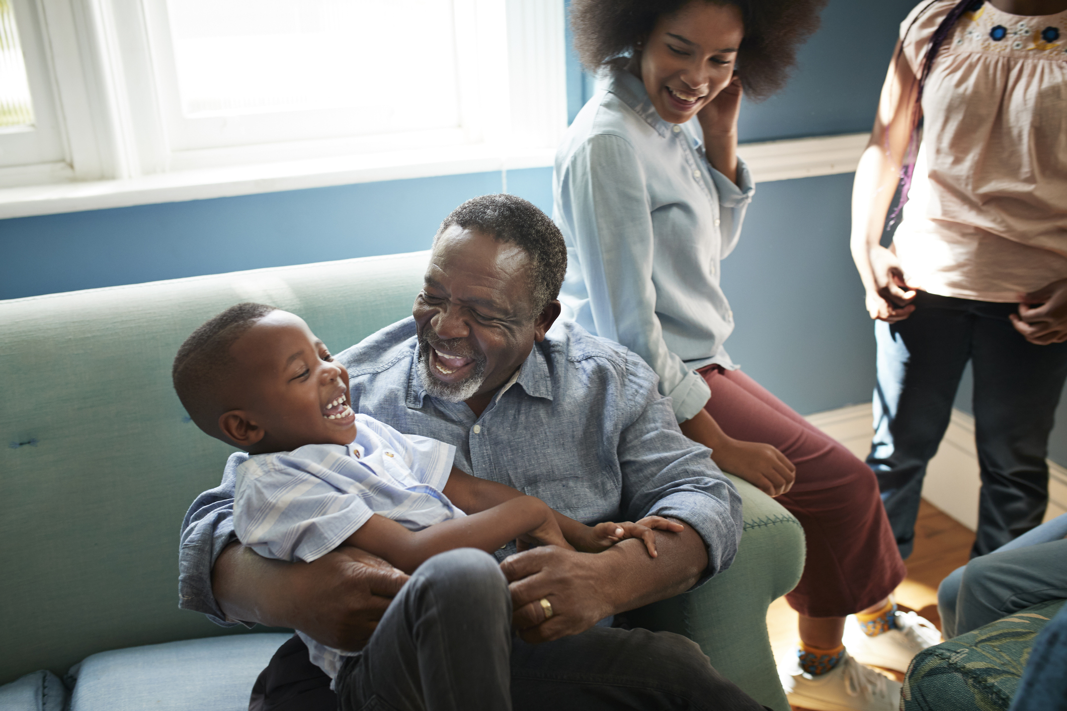 When can grandparents help with childcare?