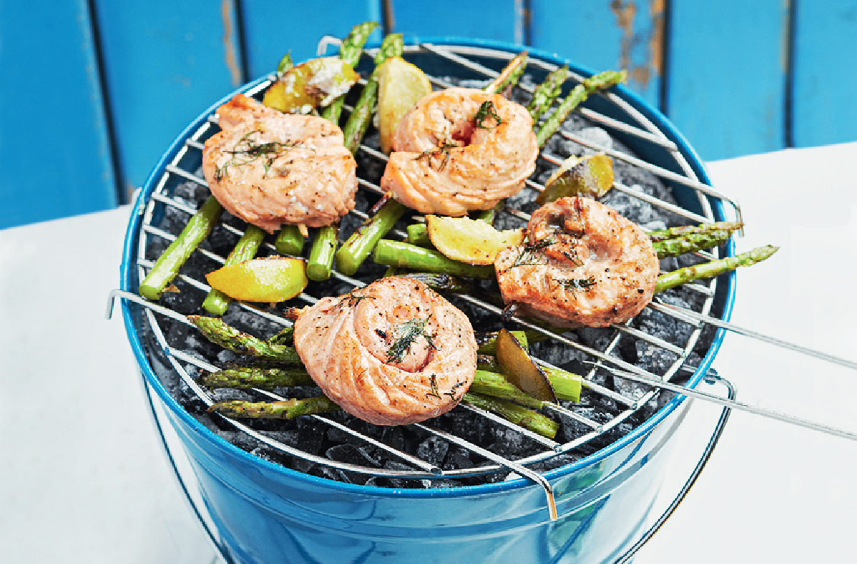 How to cook salmon on a BBQ