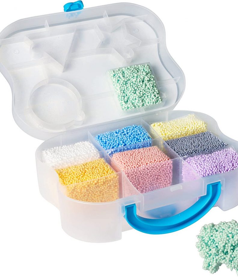Learning Resources Playfoam in a plastic travel case.