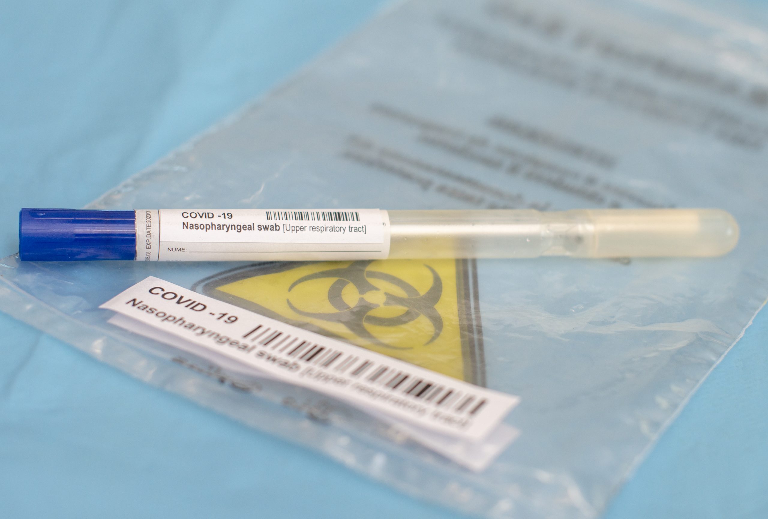 COVID swab kit - how to order a test