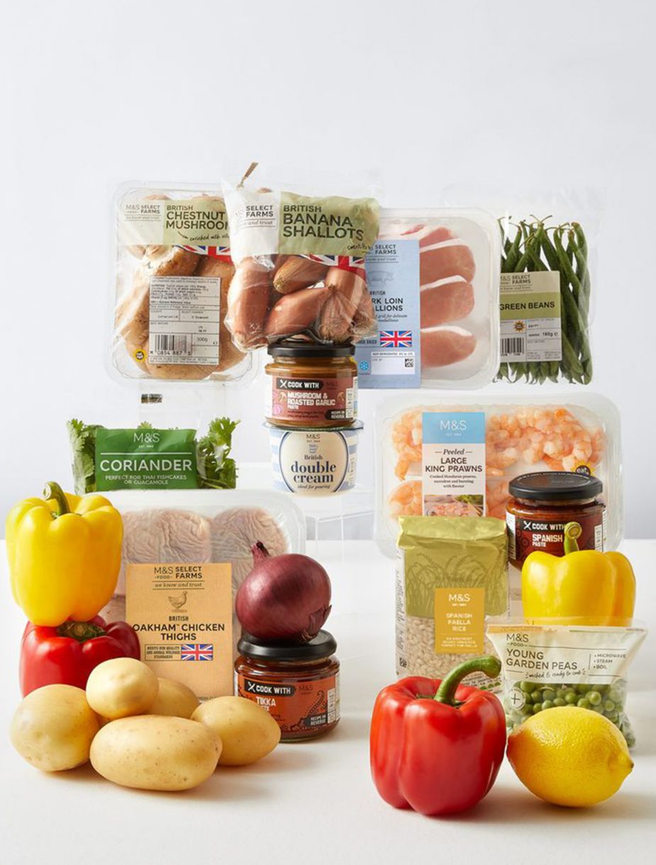 Marks & Spencer launches recipe boxes to make easy meals at home