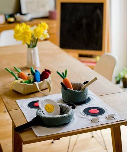 Soft Toy Cooking Play Set