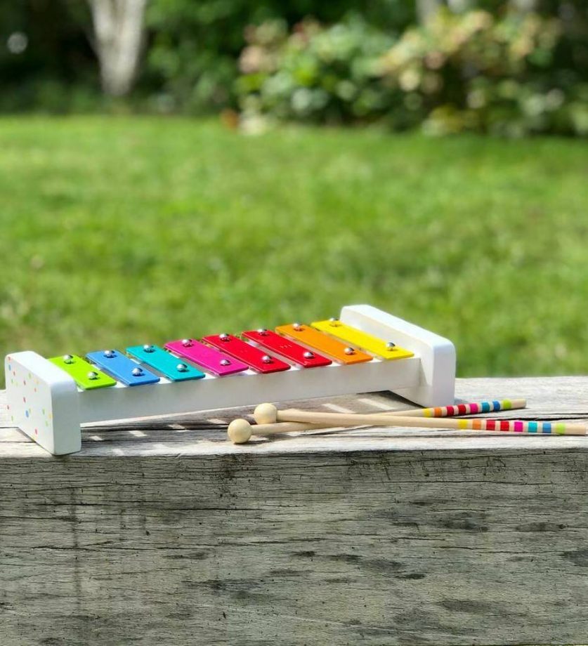 Wooden Rainbow Xylophone