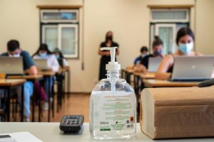 increased hygiene and face masks in secondary schools in the UK