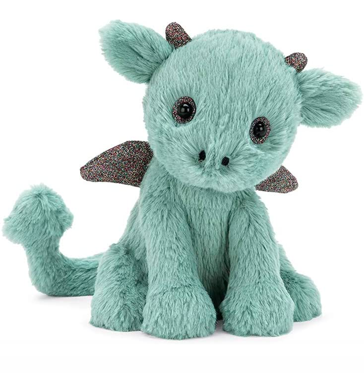 Jellycat Green Starry-eyed Dragon Plush