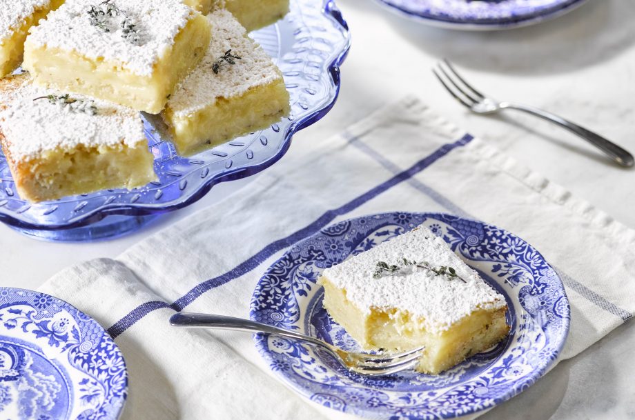 Lemon And Thyme Squares Baking Recipes GoodtoKnow