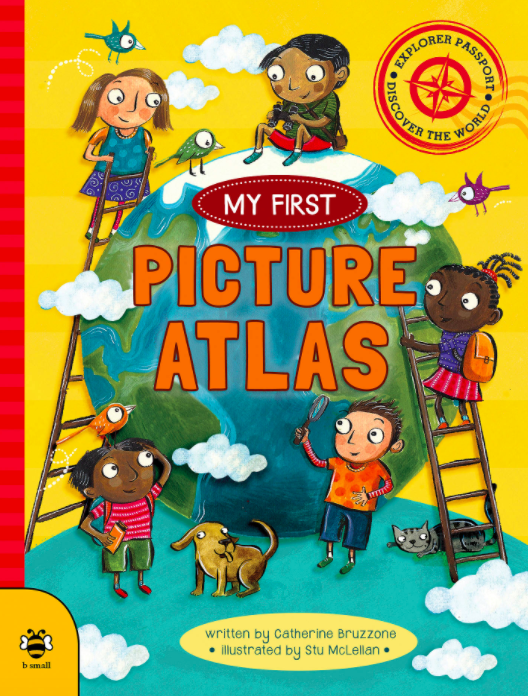 My First Picture Atlas Children's Book