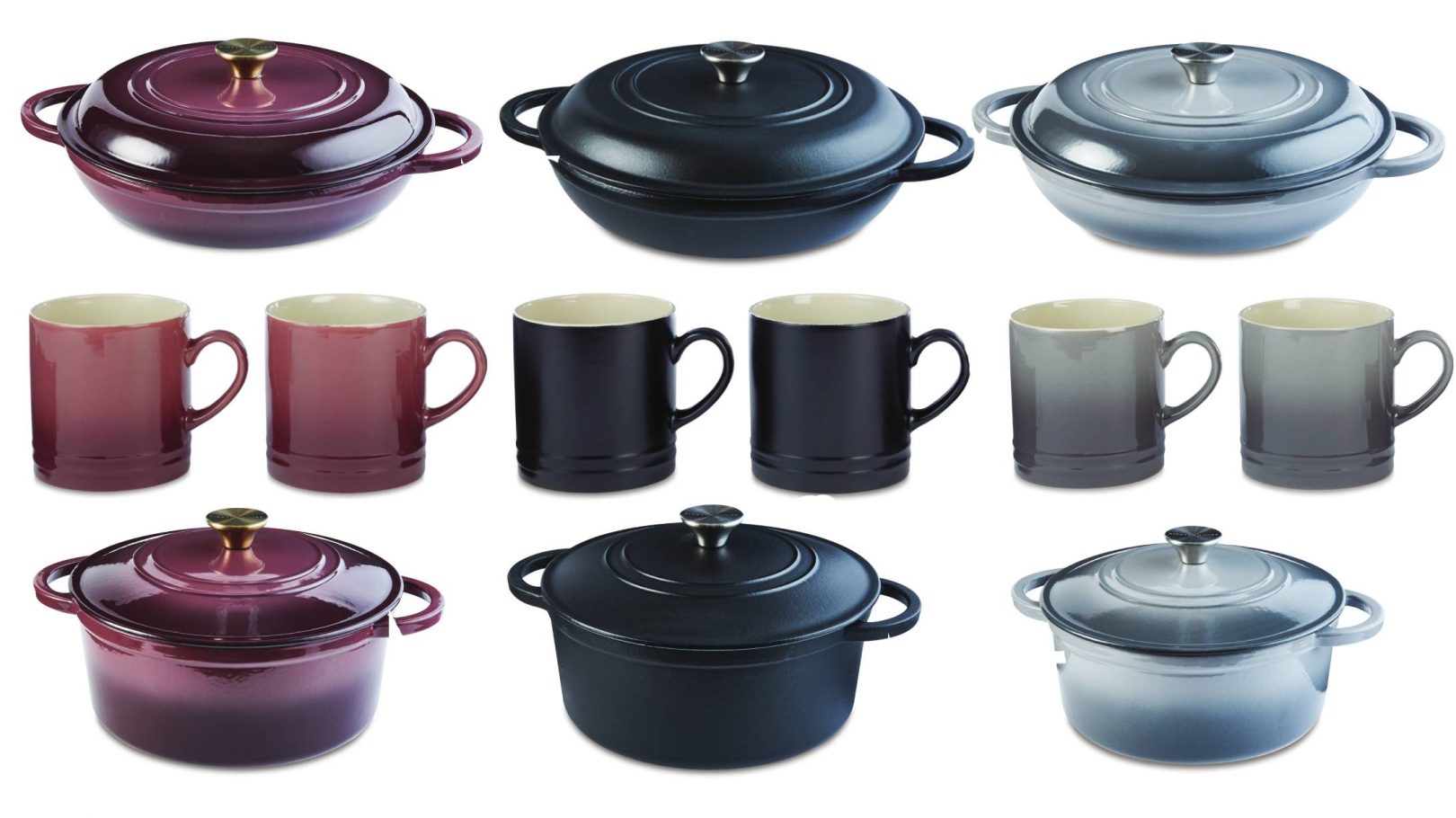 Aldi's sellout cast iron range is back with two new colours