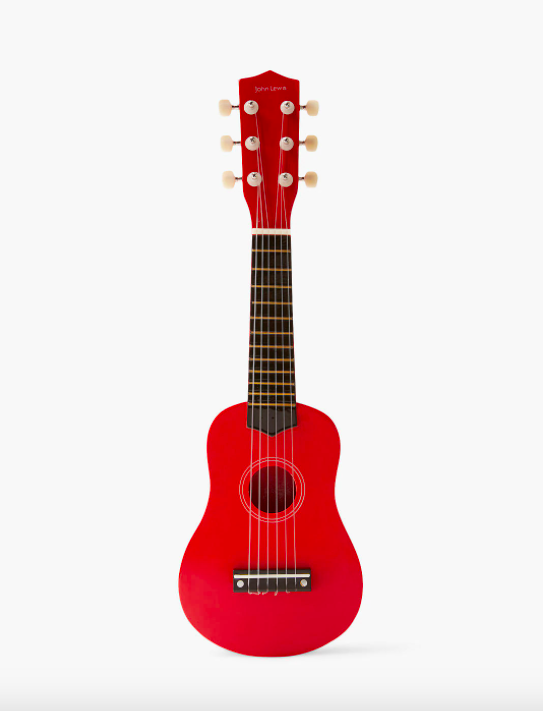 John Lewis & Partners Wooden Mini Guitar
