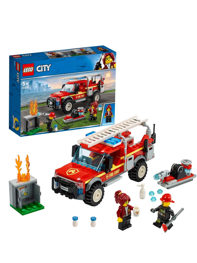 LEGO 60231 City Town Fire Chief Response Truck Set