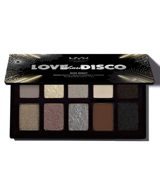 NYX Professional Makeup Love Lust & Disco Eyeshadow Palette - Miss Robot 11g