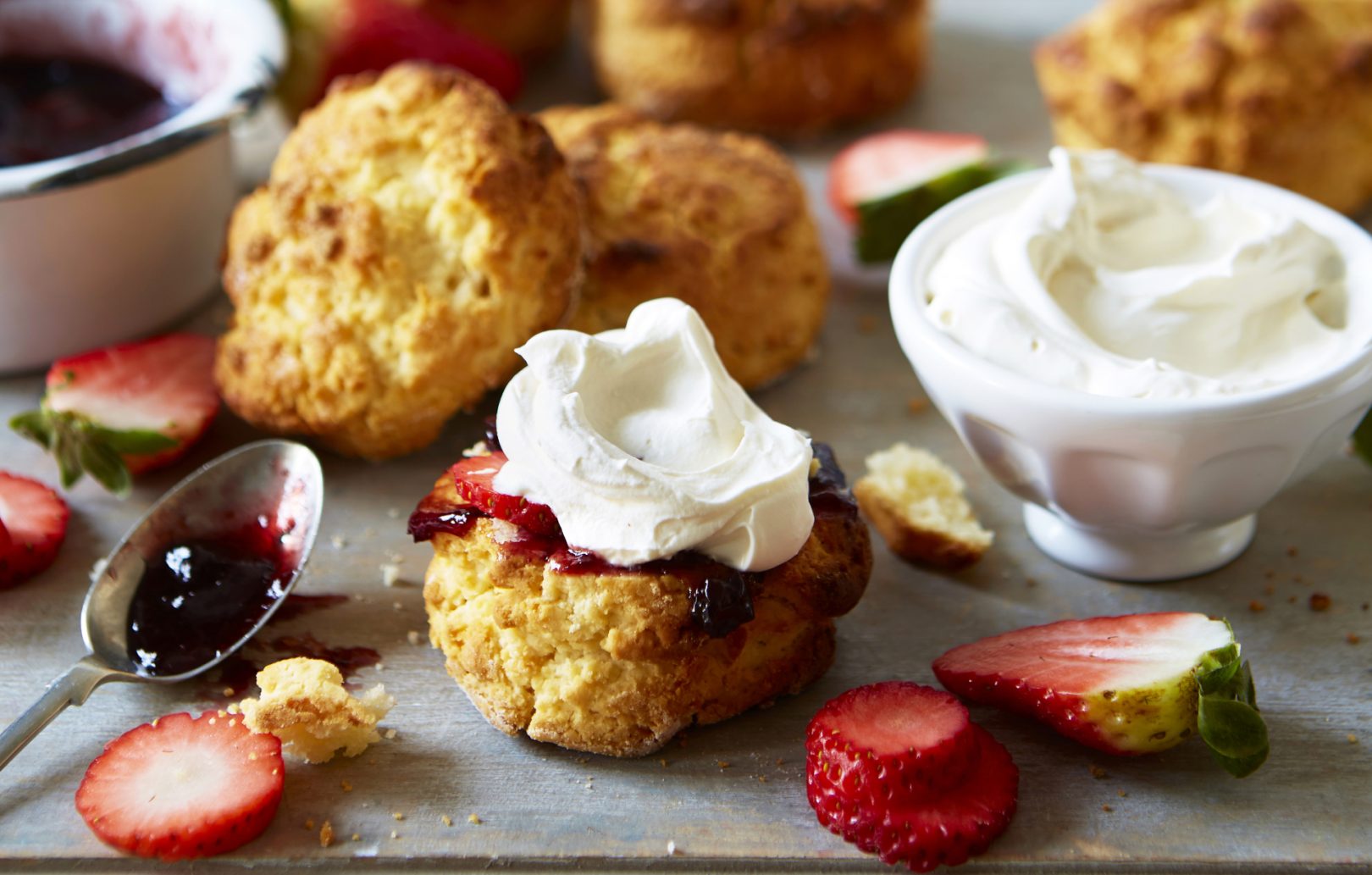 Glutenfree Scoop Scones Baking Recipes GoodtoKnow