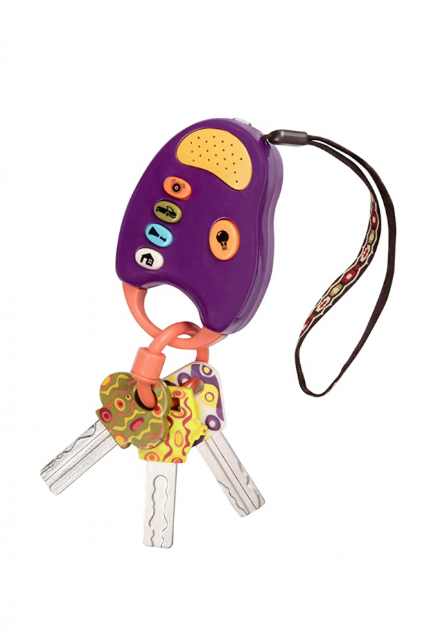 keys pushchair toy