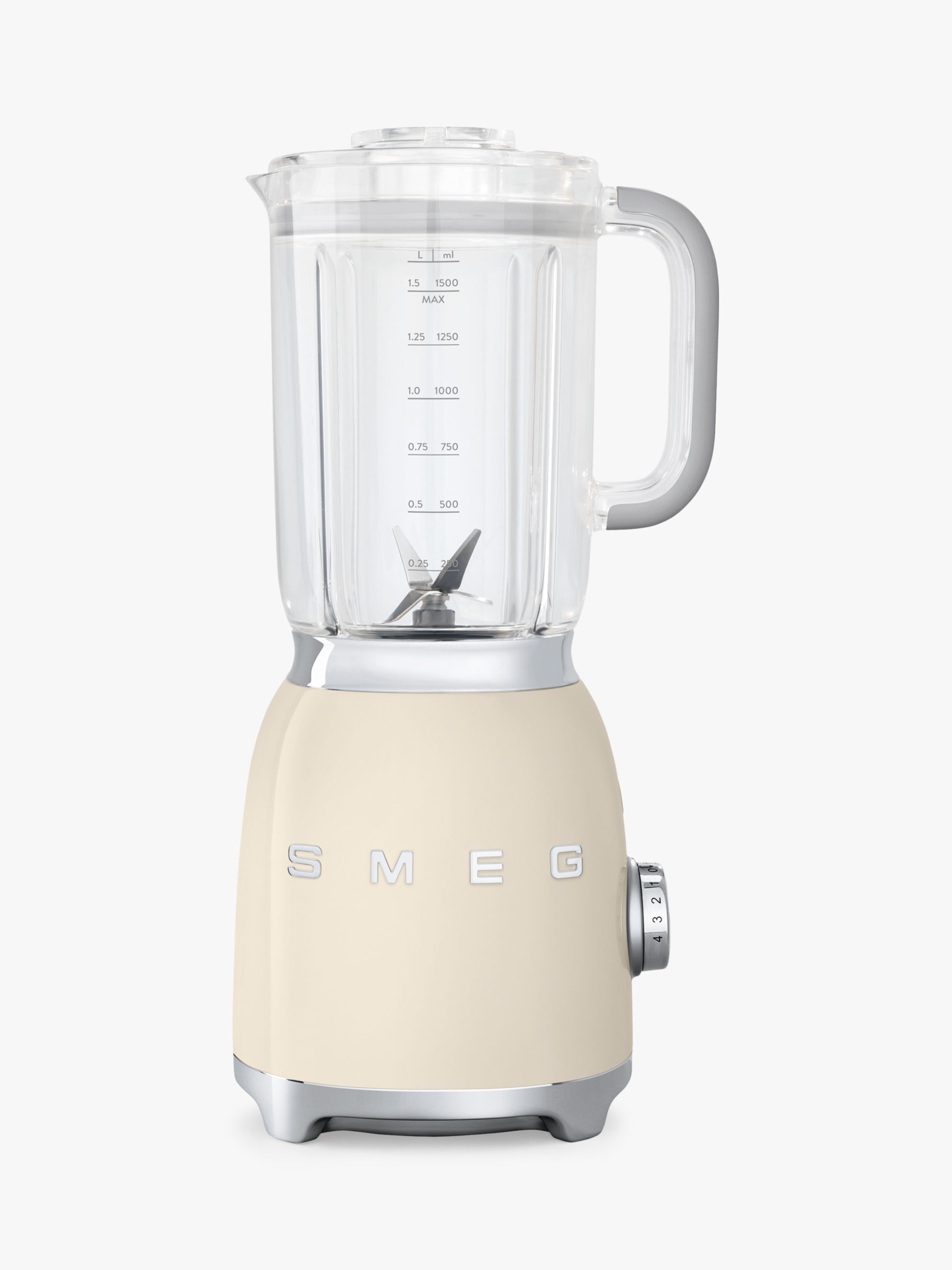 Smeg BLF01 50s Retro Style Food Blender in cream