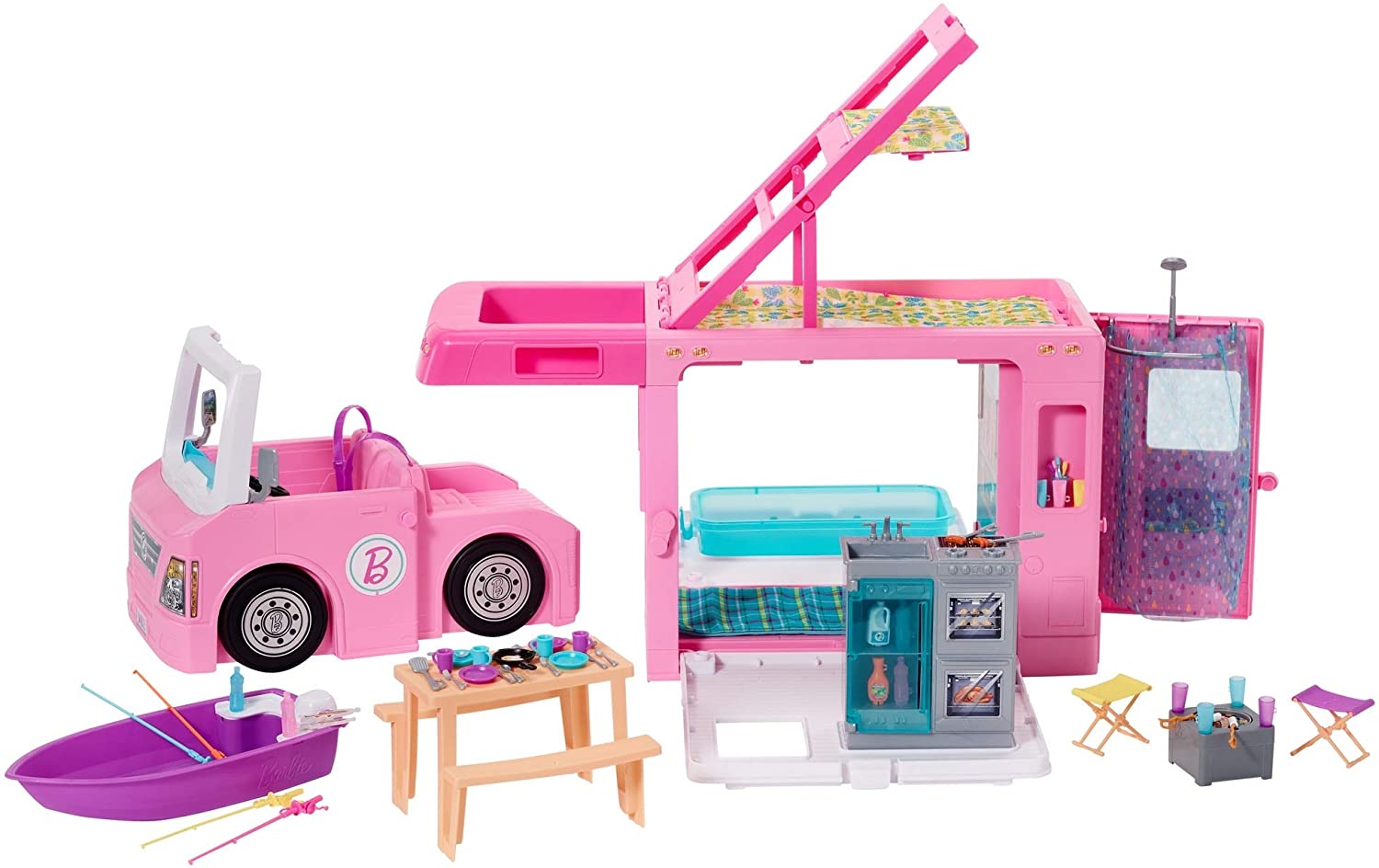 argos lego friends camper van