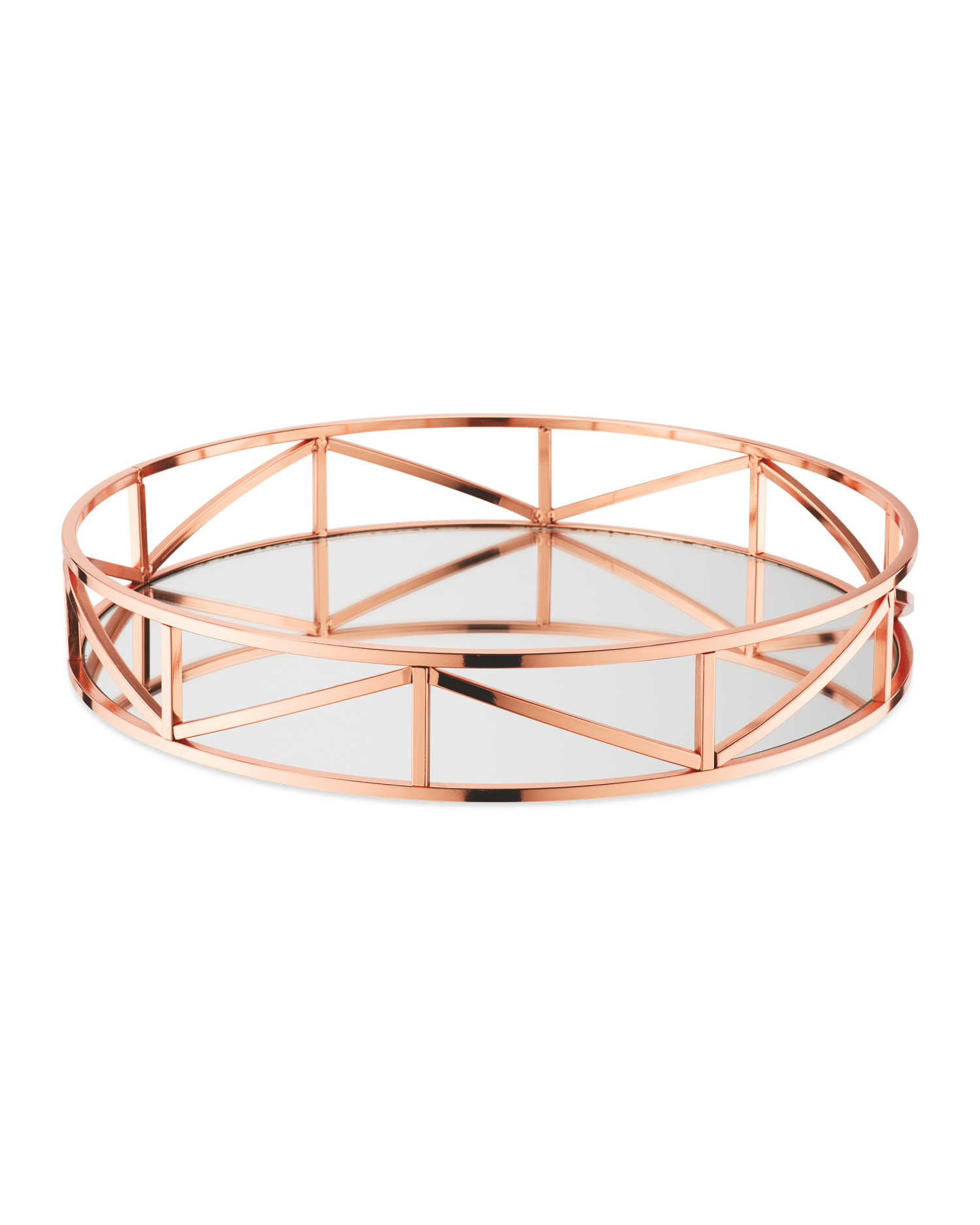 Aldi copper kitchen range drinks tray