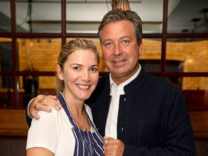 John Torode and Lisa Faulkner met on Masterchef