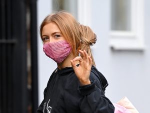 Maisie Smith arrives at the Strictly studio