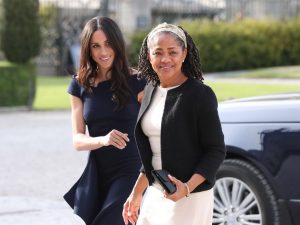 Meghan Markle and Doria Ragland ahead of her wedding
