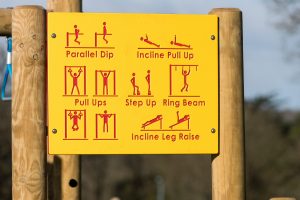 outdoor exercise chat for lockdown