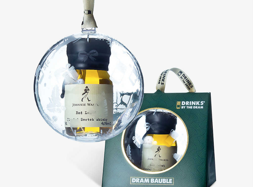 Drinks by the Dram Johnnie Walker Red Label whisky bauble
