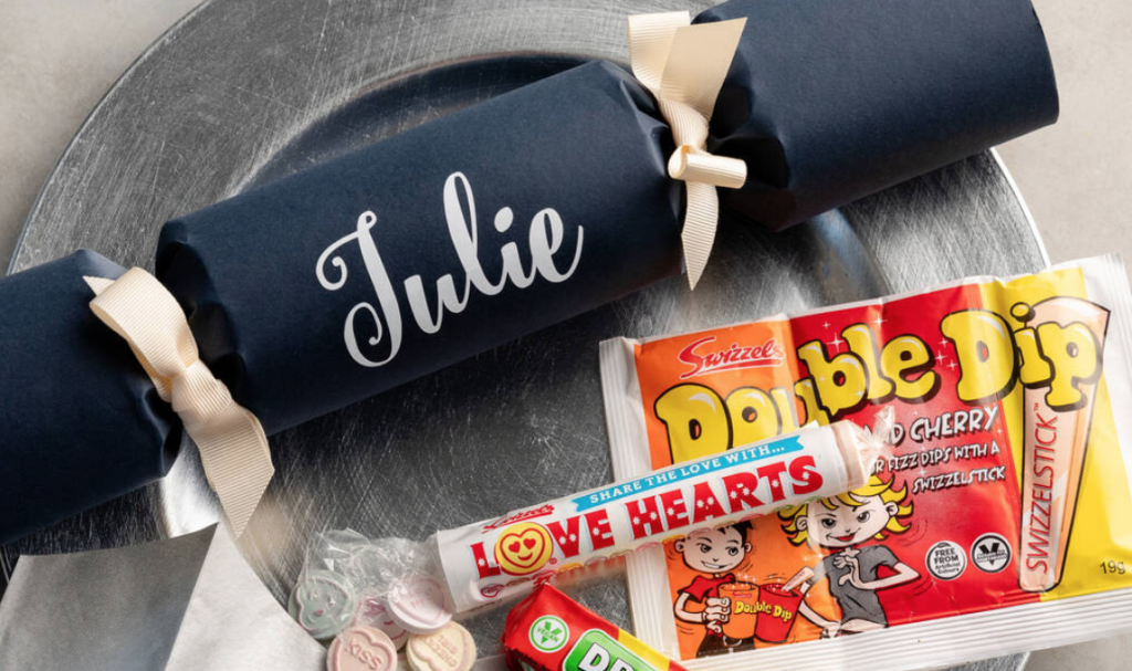 Personalised Christmas crackers