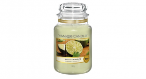 lime and coriander yankee candle, one of the candles in the sale