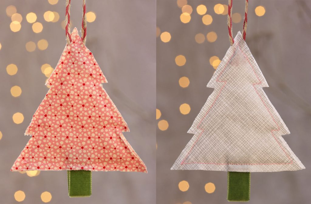 How to make Christmas patchwork decorations