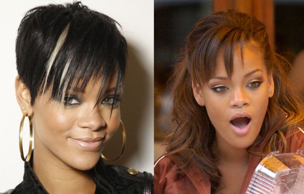 Celebs Go Dark For Spring - Rihanna - 7