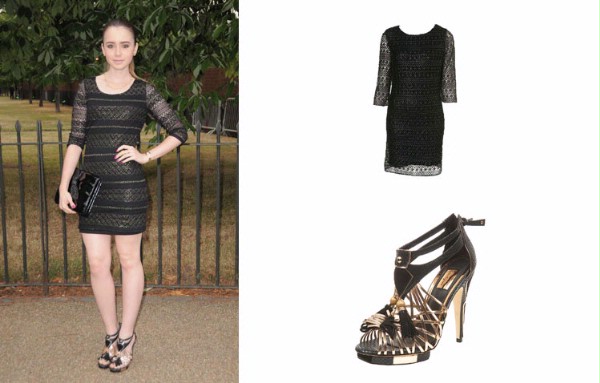 Celebs Wear High Street Too! - Lily Collins - 35