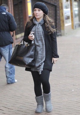 Celebs in UGGS! - Coleen Rooney - 3