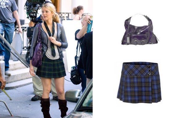 Get The Look: Gossip Girl - Serena Hearts Tartan - 1