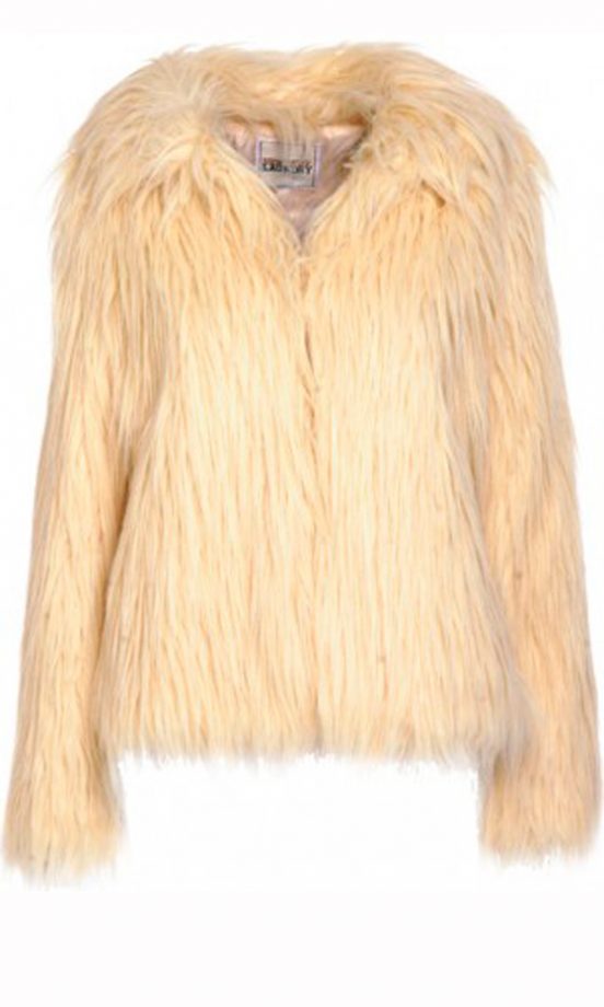 Boohoo.com Yeti Fake Fur Jacket, £15