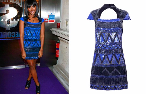 Celebs Wear High Street Too! - Alexandra Burke in French Connection - 1