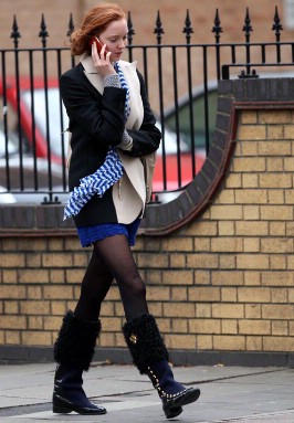 Winter Boots! - Lily Cole