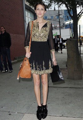 Street Style - Alexa Chung in New York
