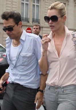 Street Style - Kate Moss out and about with Jamie Hince
