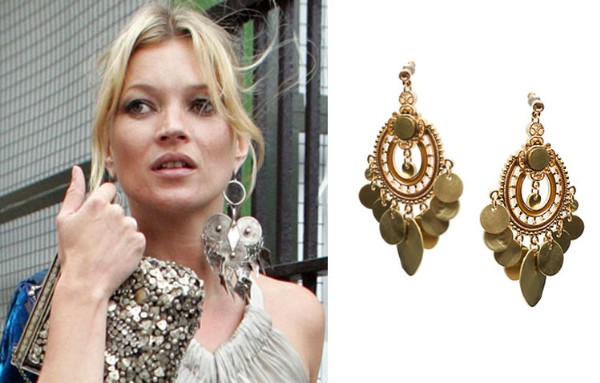 Trendspotter: Chandelier Earrings - Kate Moss