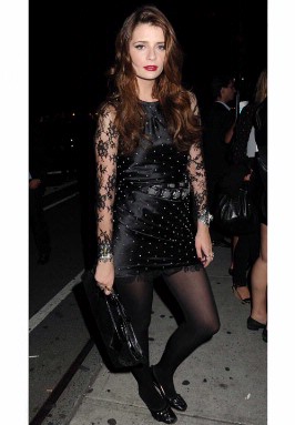 A Week in the Wardrobe: Mischa Barton - Red Lips at Marc Jacobs - 3