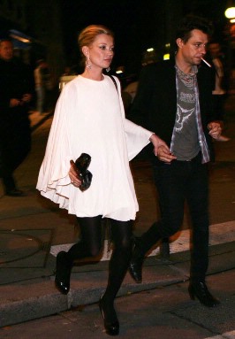 All The Dresses - Kate Moss and Jamie Hince in Paris