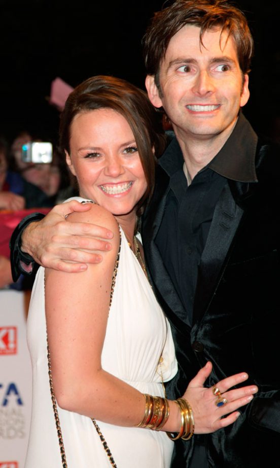 Charlie Brooks With David Tennant At The National Television Awards 2010