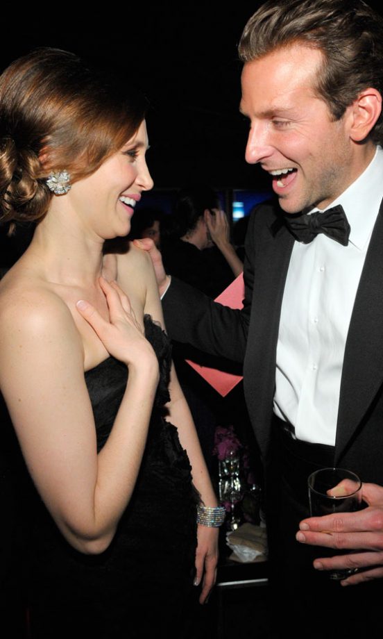 Vera Farmiga With Bradley Cooper At The Warner Bros Golden Globes Afterparty, 2010