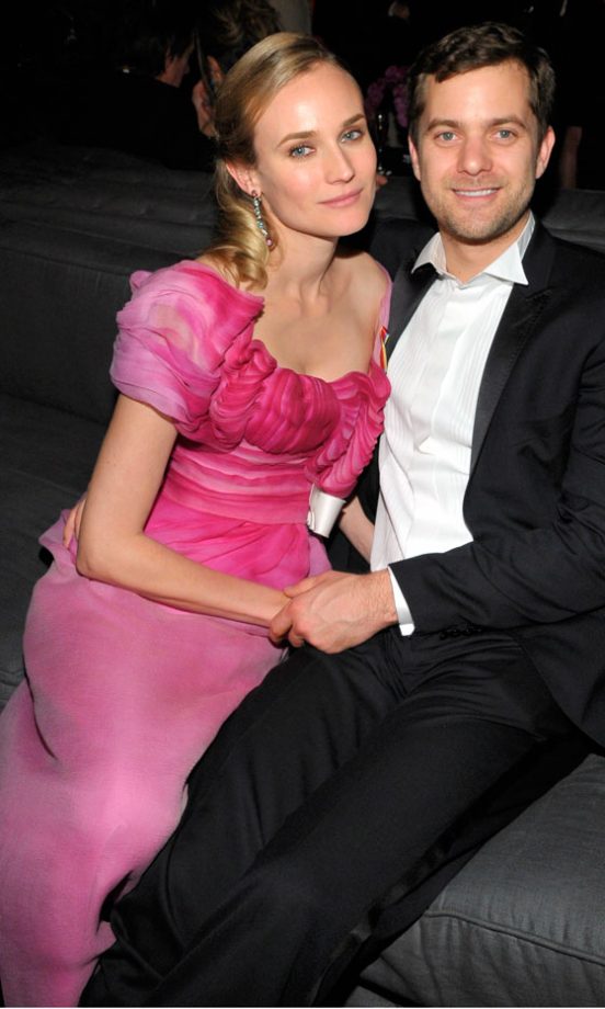Diane Kruger With Joshua Jackson At The Warner Bros Golden Globes Afterparty, 2010