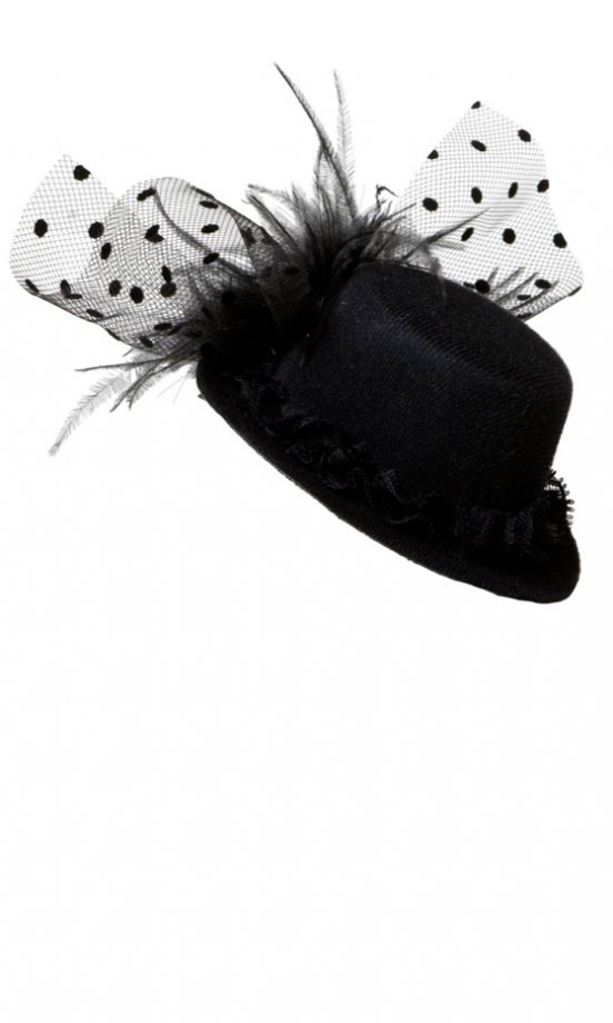 Claire's Statement Black Headpiece, £10