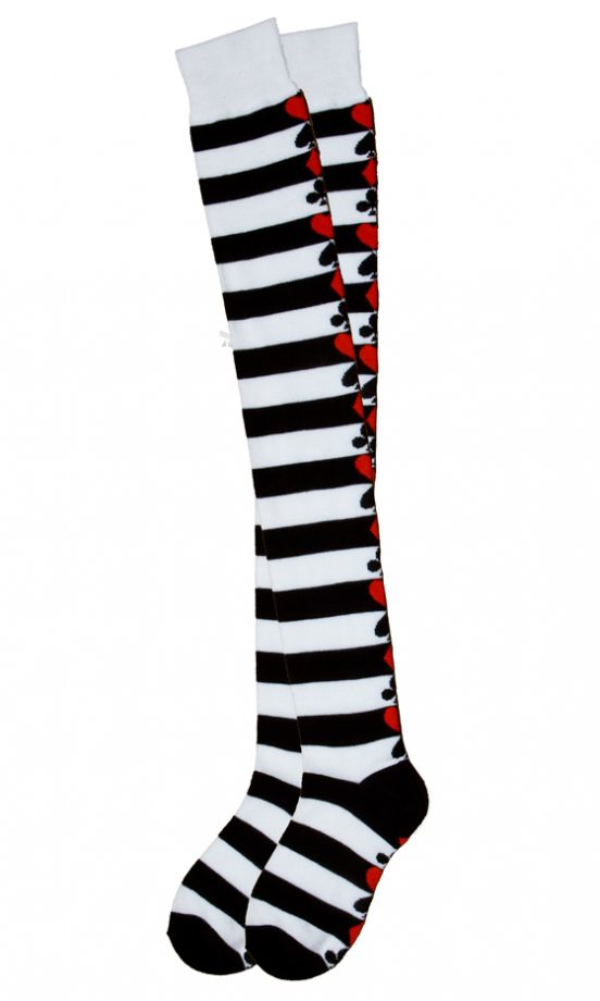 Claire's Black And White Striped Socks, £6.50