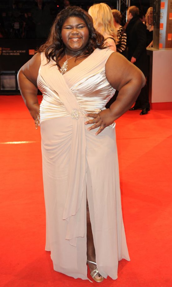 Sidibe Gabourey At The Baftas 2010