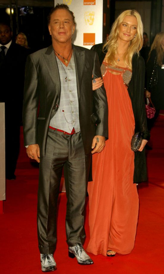 Micky Rouke At The Baftas 2010